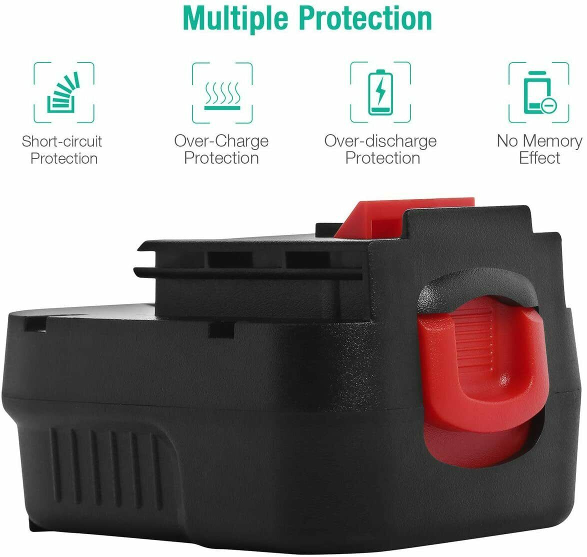 12V Battery for Black & Decker HPB12 Firestorm FSB12 FS120BX 12V Battery for Black & Decker HPB12 Firestorm FSB12 FS120BX